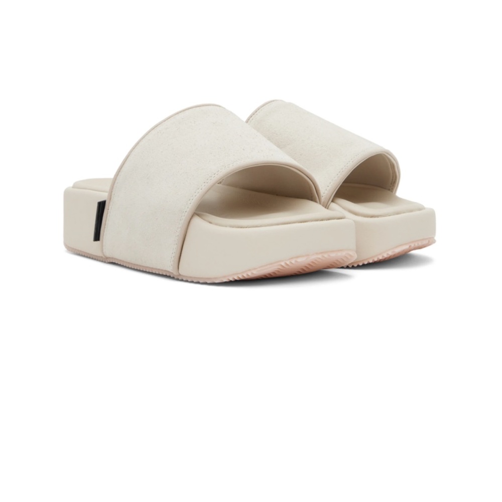 Y-3
Off-White Suede Platform Slides size UK 4 IT 37